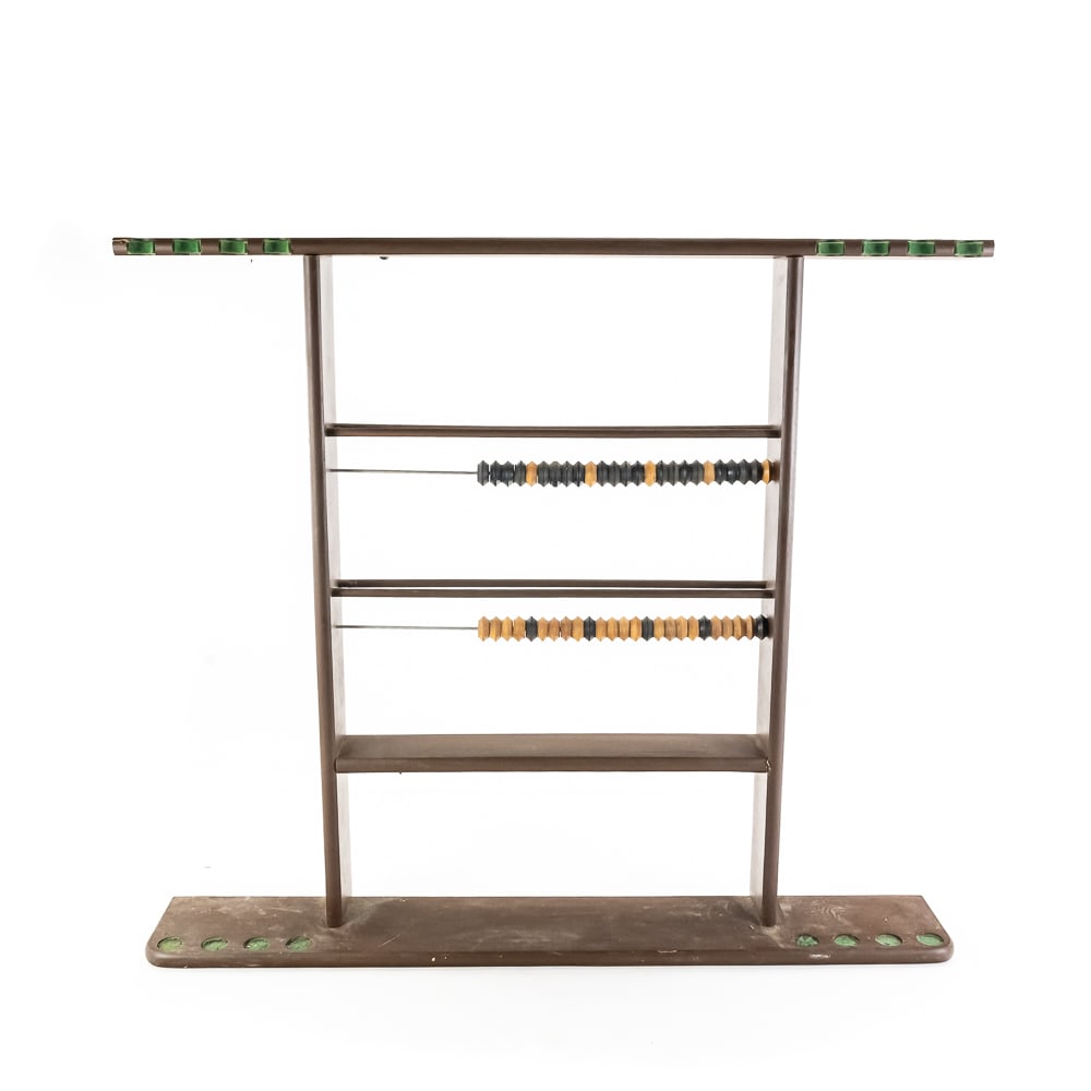 Billiards Cue Rack/Scorekeeper Combo Unit (1 of 8)