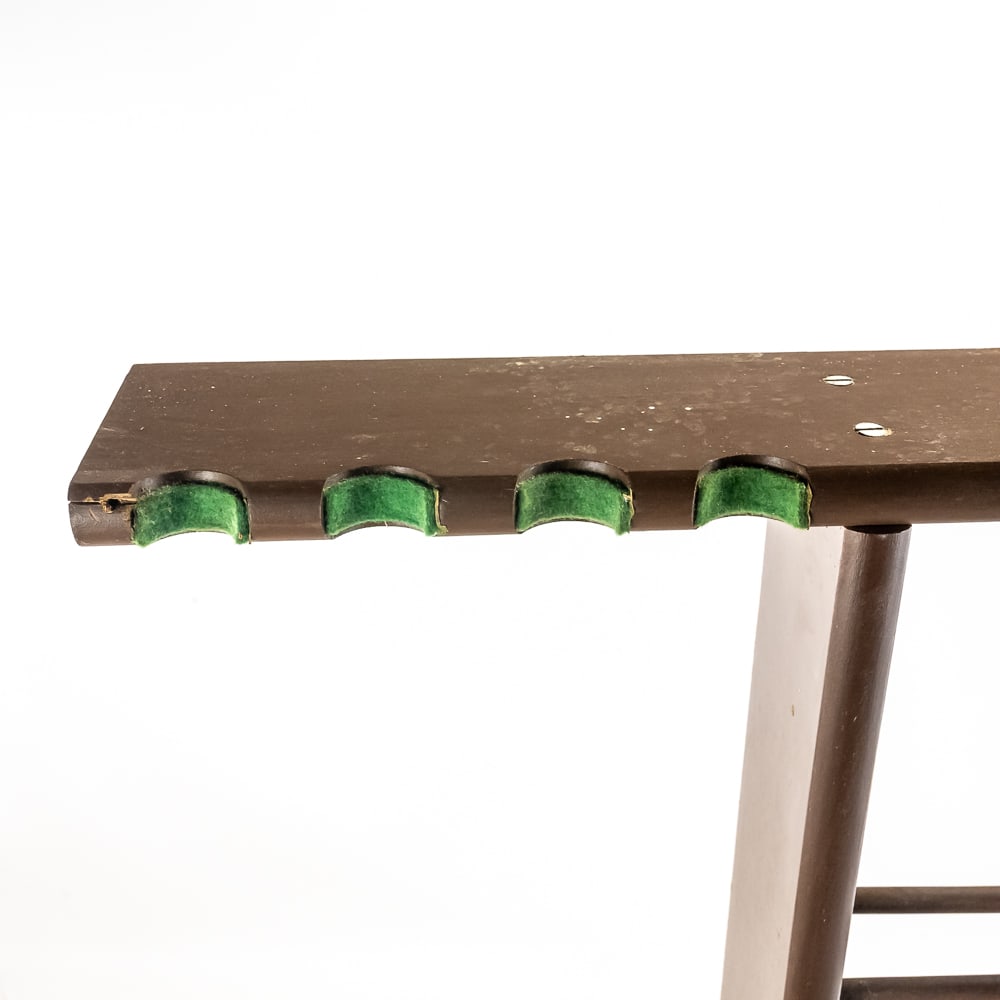 Billiards Cue Rack/Scorekeeper Combo Unit - 2