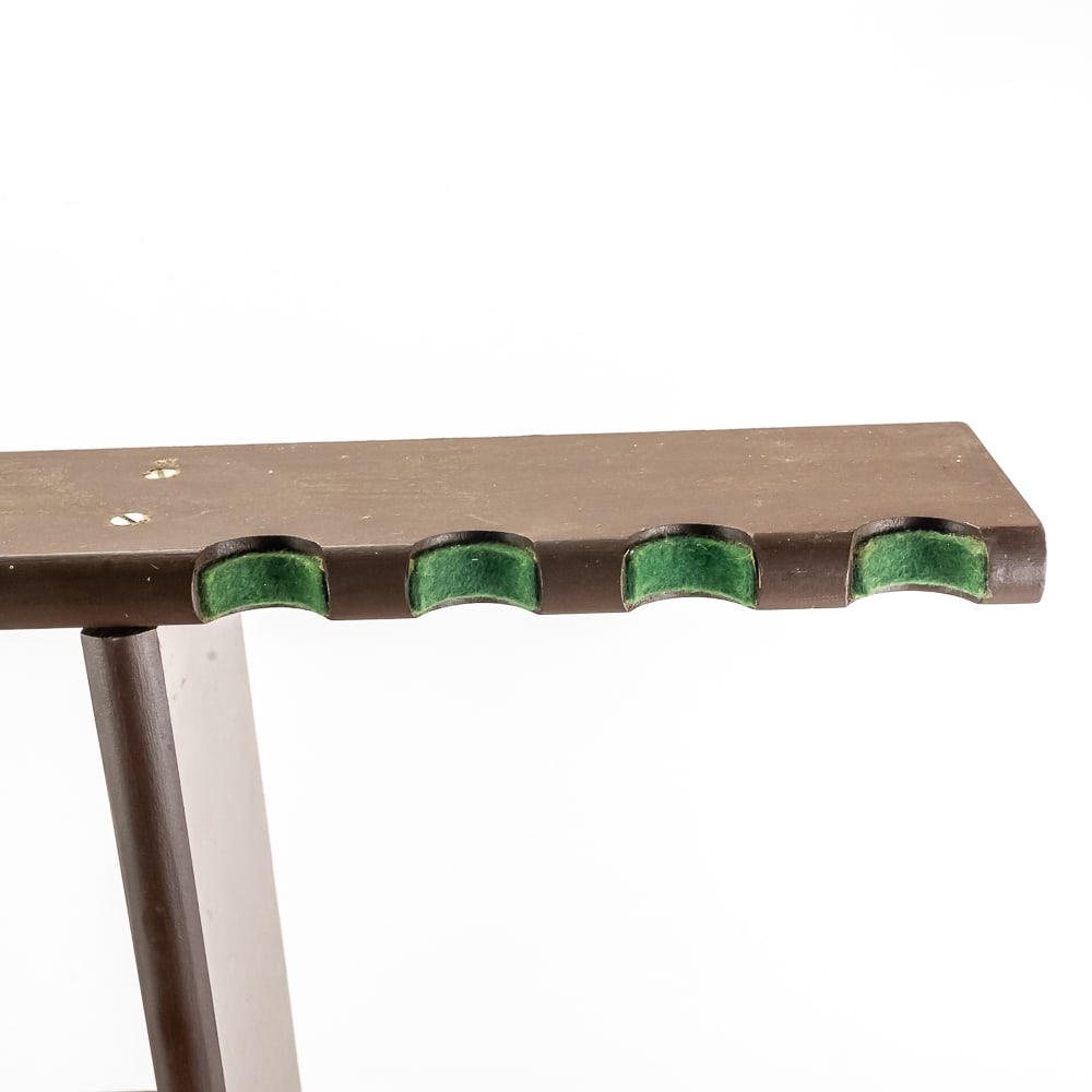 Billiards Cue Rack/Scorekeeper Combo Unit - 4