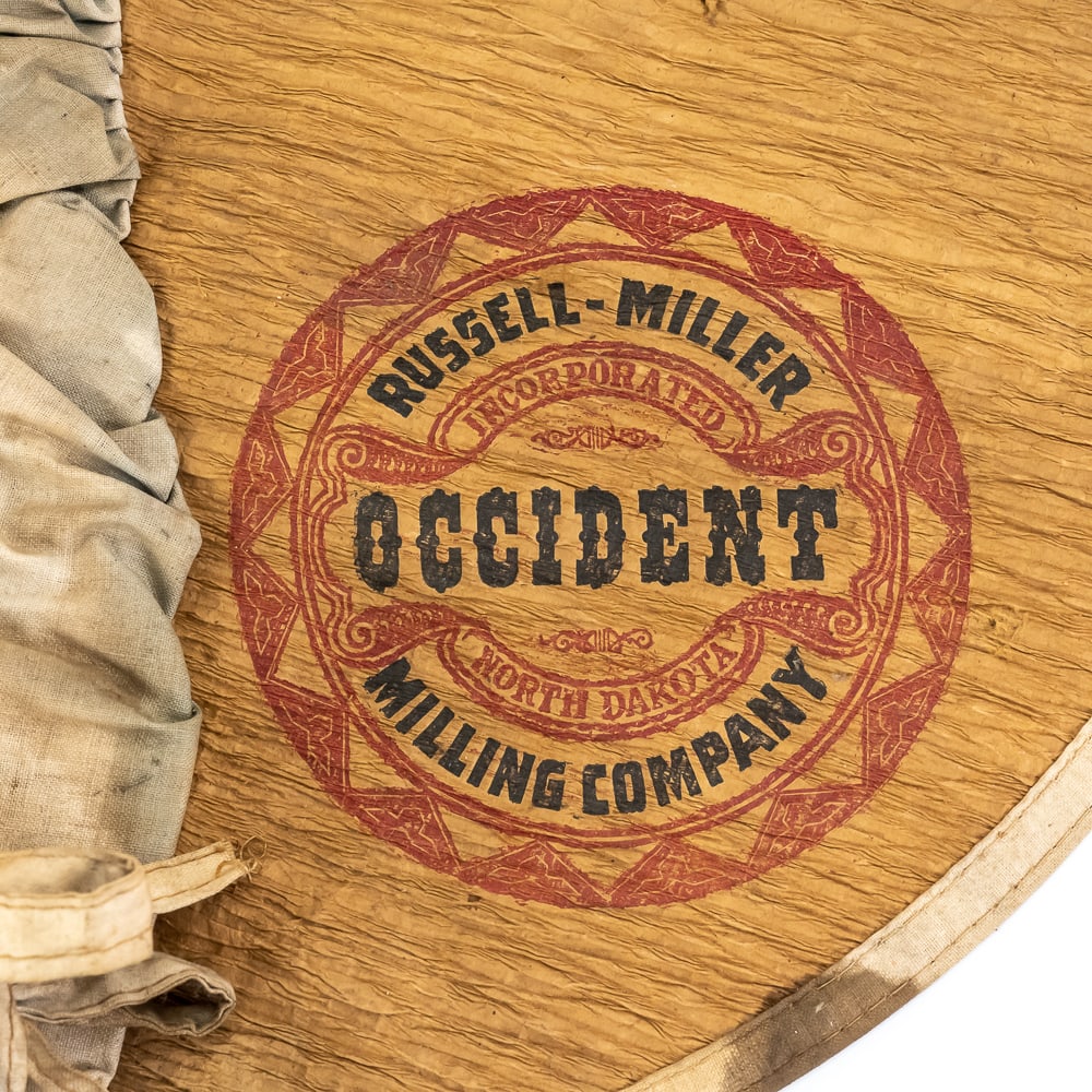 Vintage Sunbonnet Occident Flour - 2