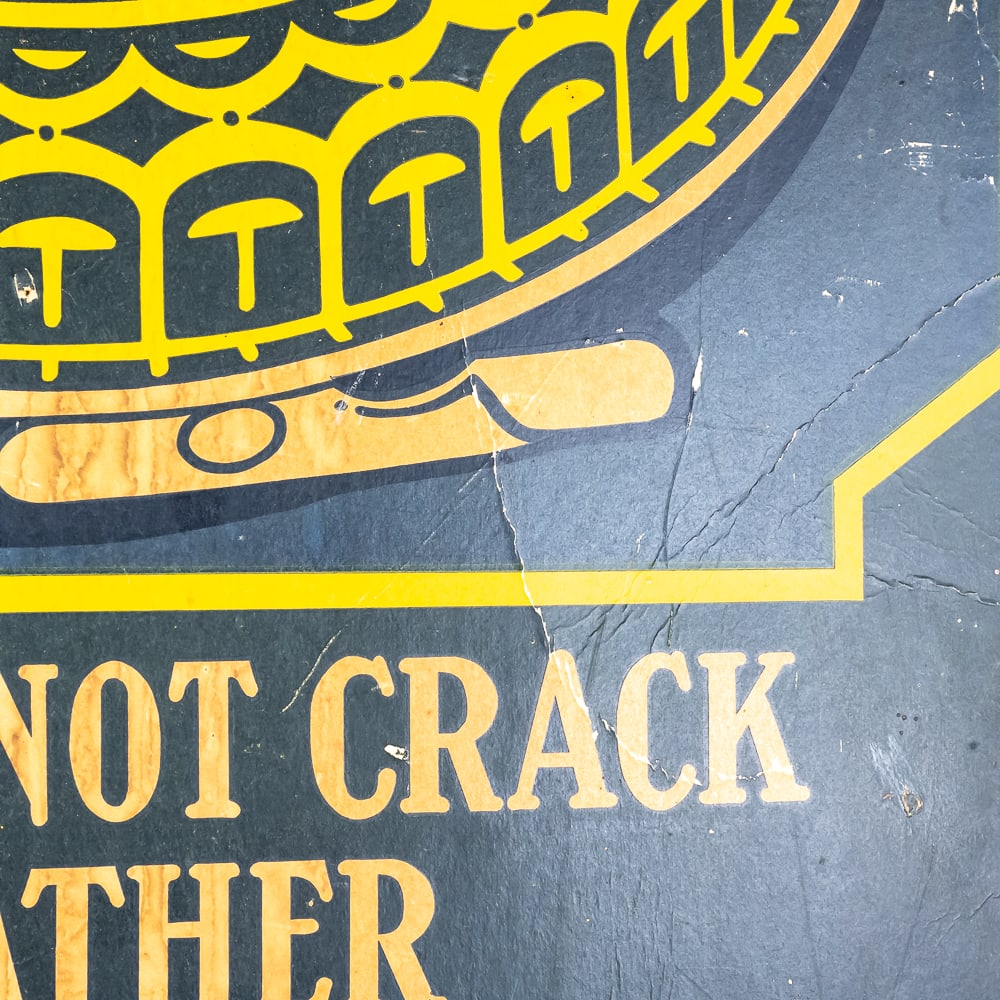 Barton's Shoe Paste Advertising Sign - 6