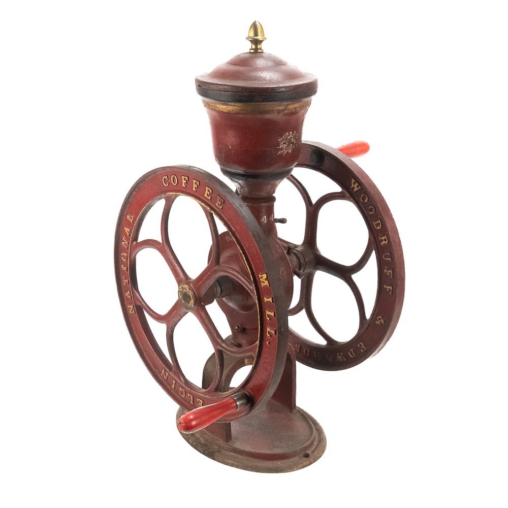 Antique Elgin National Double-Wheel Coffee Mill (1 of 10)