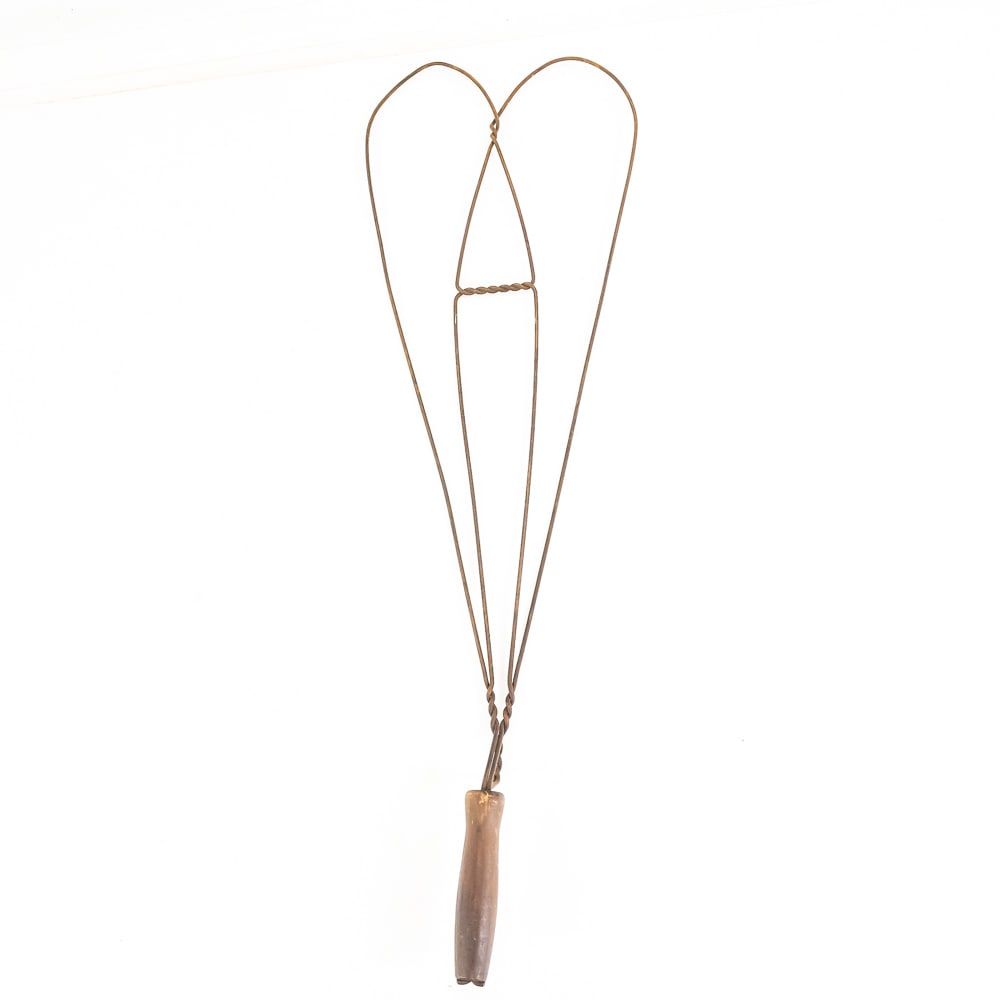 (3) Vintage Primitive Wire Rug Beaters - 6