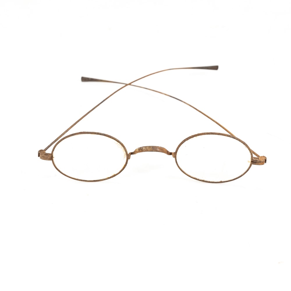 (2) Antique Wire-Rim Spectacles - 2