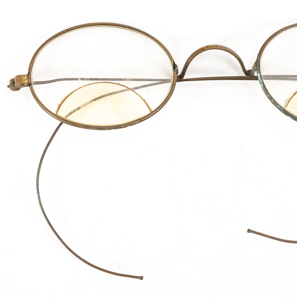 (2) Antique Wire-Rim Spectacles - 7