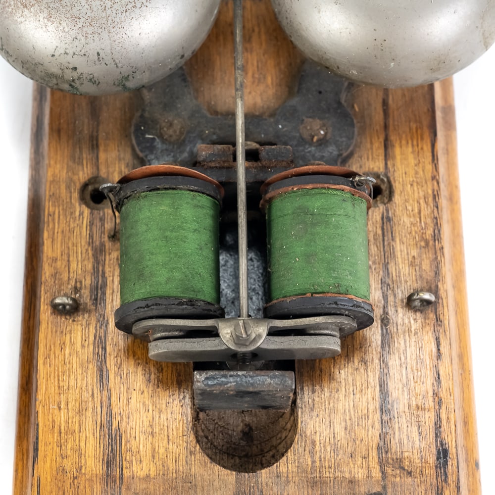 Antique Telephone Ringer Box - 3