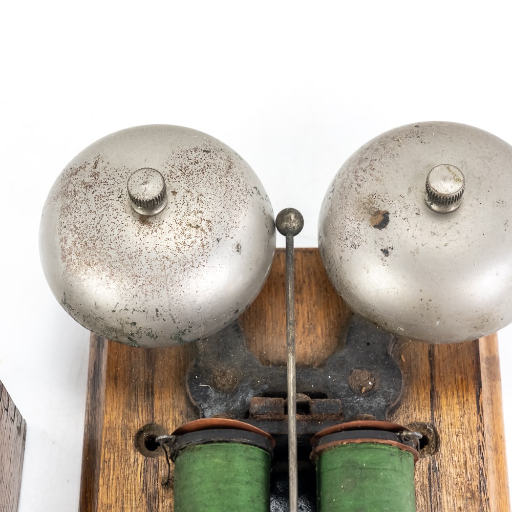 Antique Telephone Ringer Box - 4