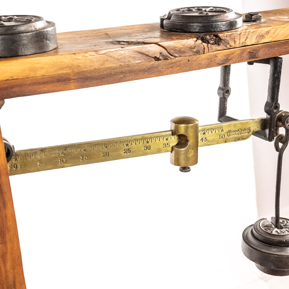 Antique Chicago Scale Co. Rolling Scale - 7
