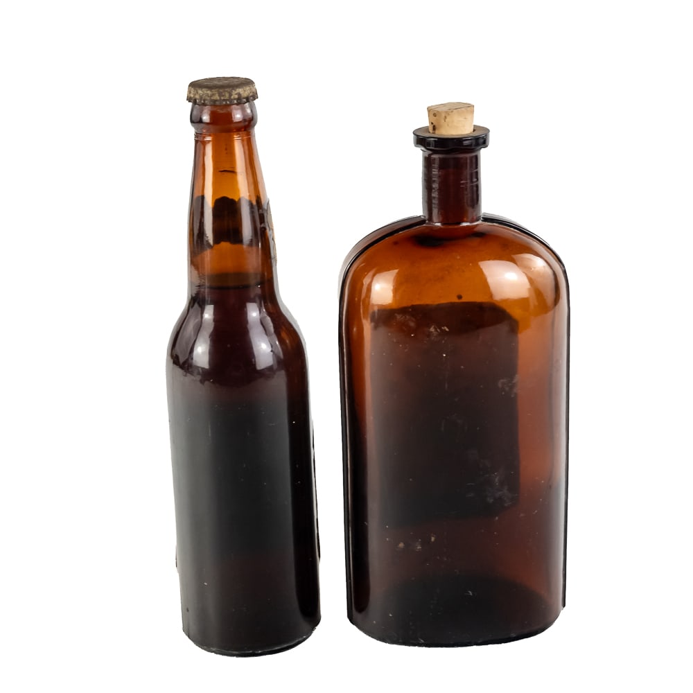 (7) Vintage Whiskey Bottles - 7