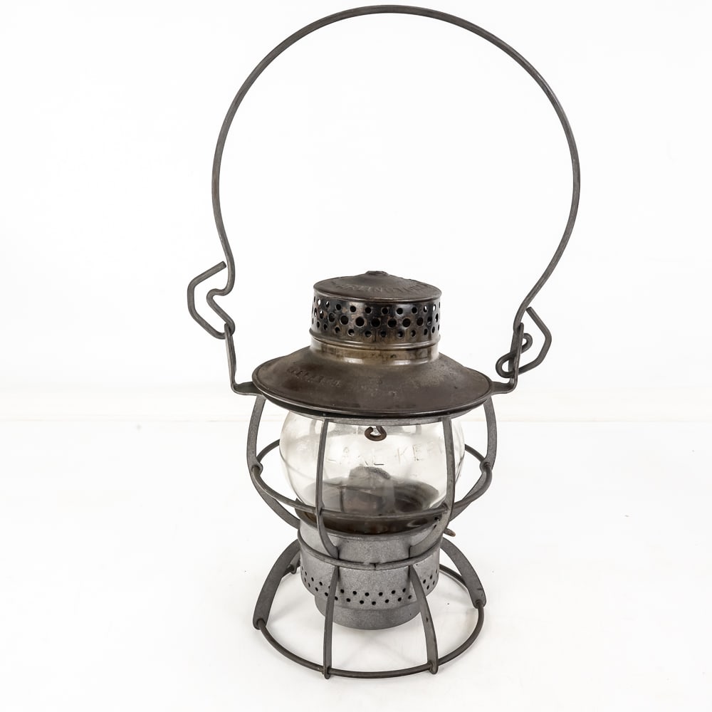 (2) Vintage Railroad Lanterns - 2