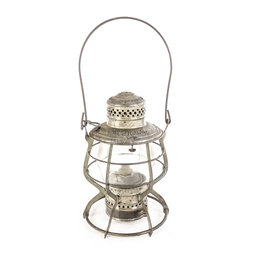 (2) Vintage Railroad Lanterns - 7