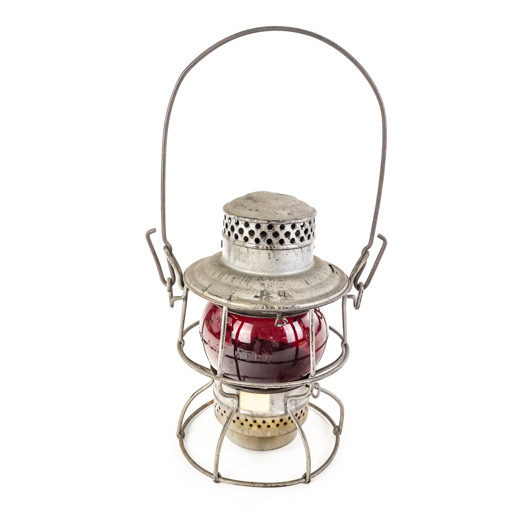 (2) Vintage Railroad Lanterns - 2