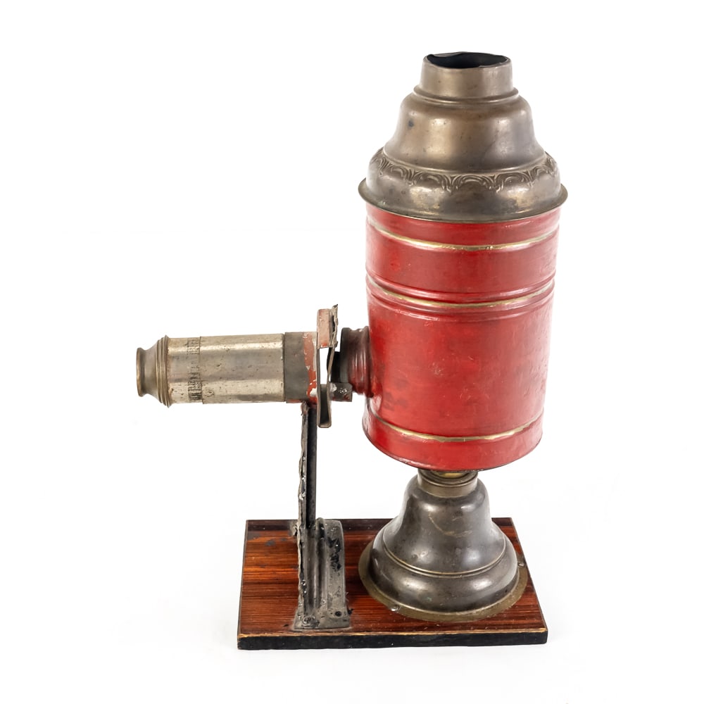 Antique German Magic Lantern Image Projector - 2