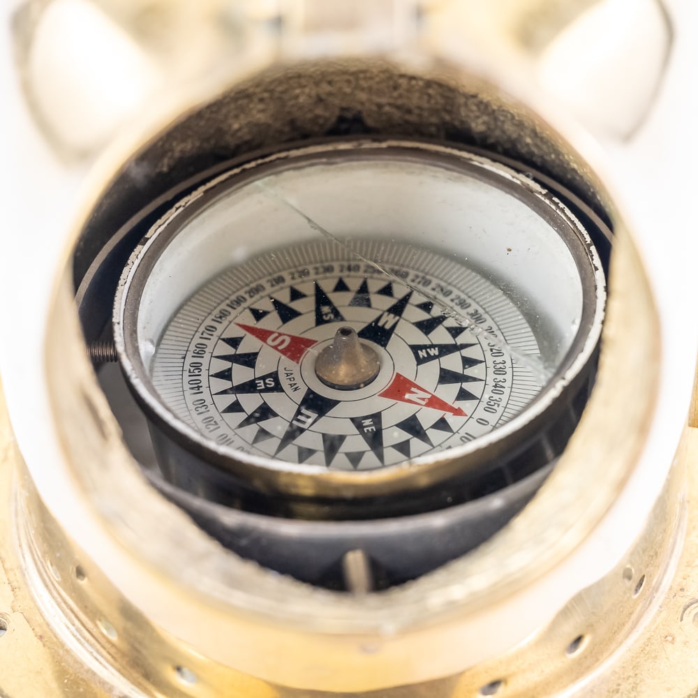 Vintage Maritime Binnacle Compass - 2