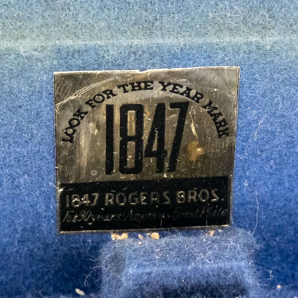 (2) Rogers & Bros Silver-Plated Flatware Sets - 7