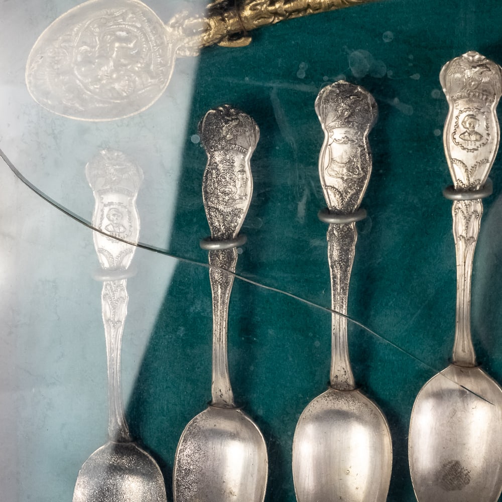 U.S. State Souvenir Spoon Set - 8