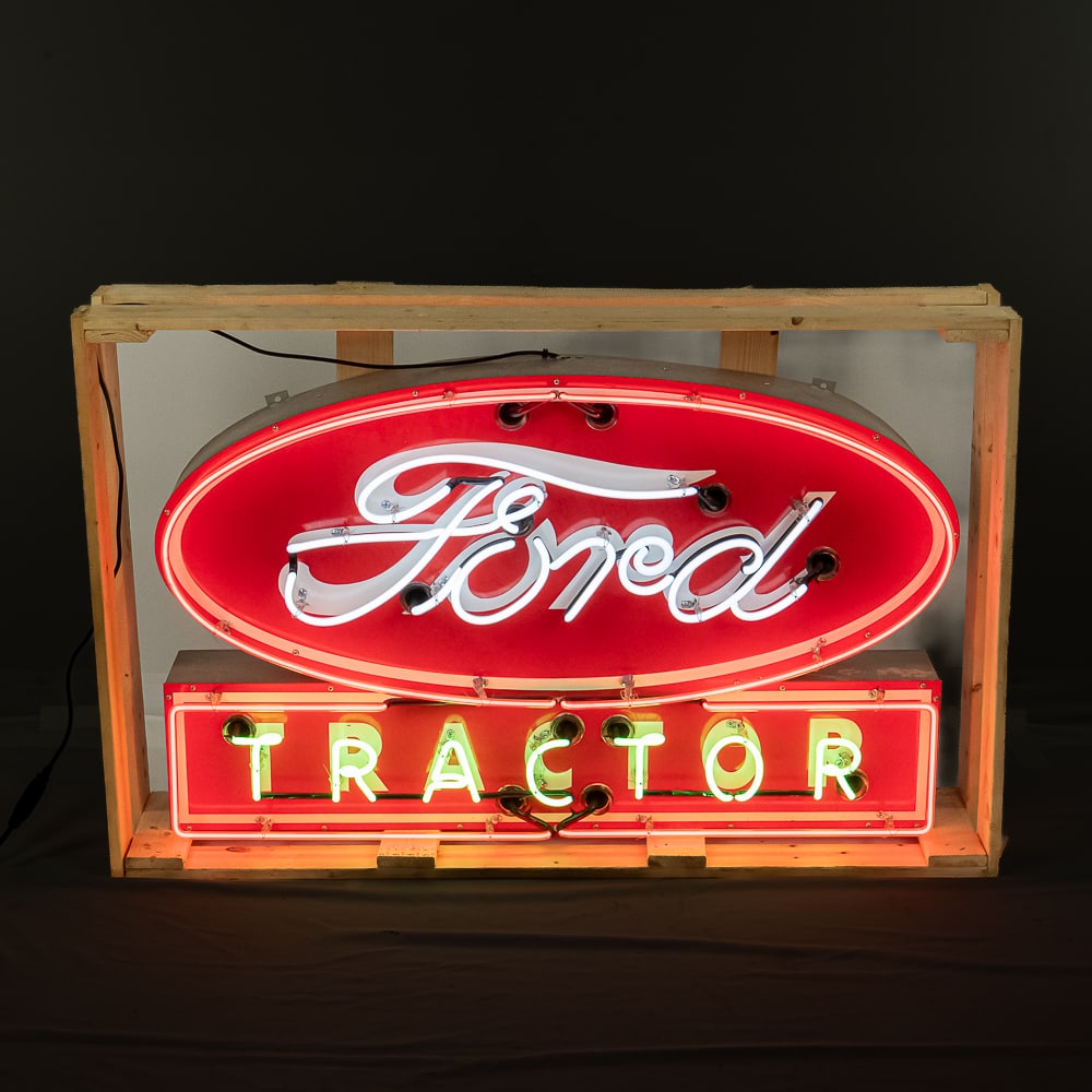 Ford Tractor Neon Advertising Sign - 2