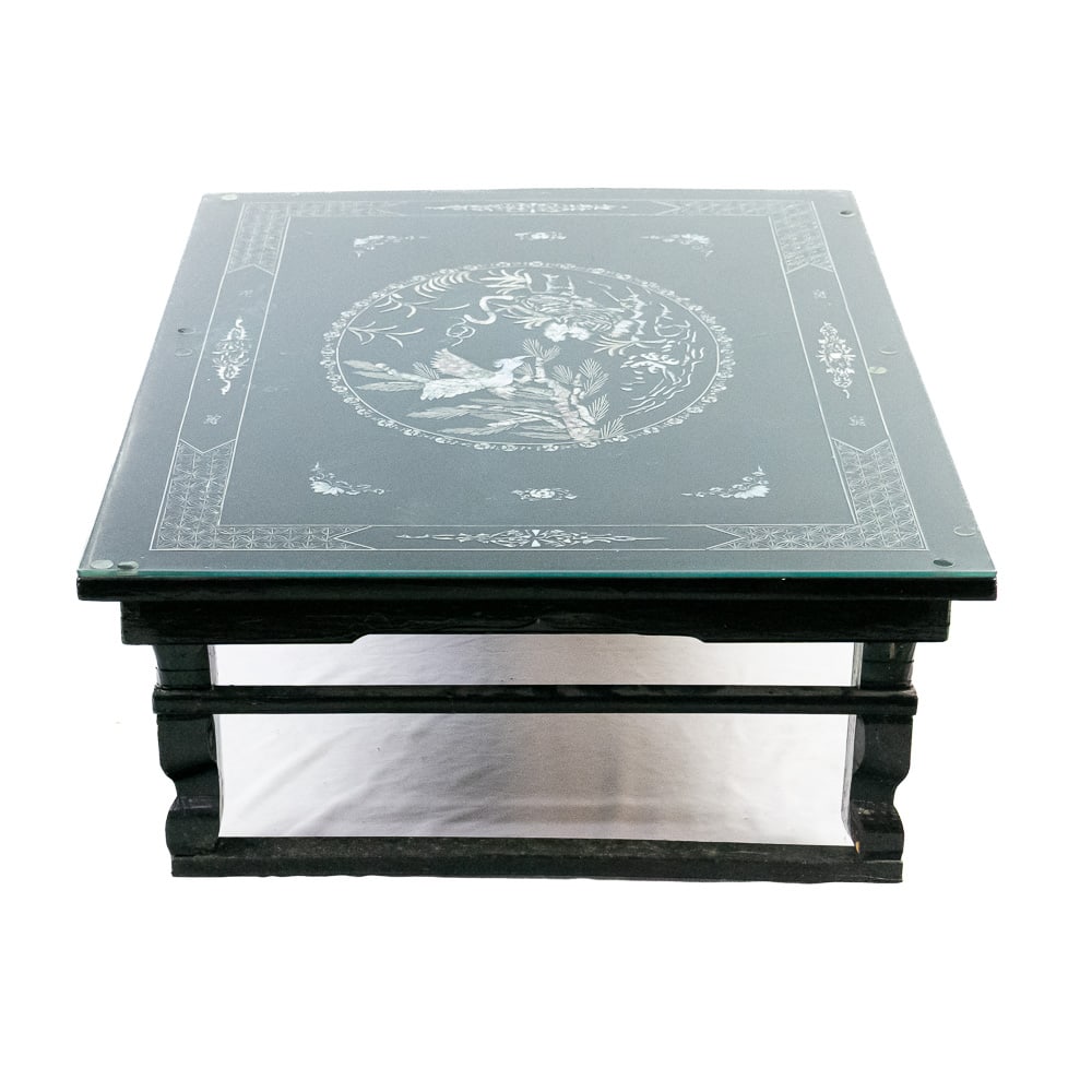 Mid 20th Cent Asian Lacquered Table - 7