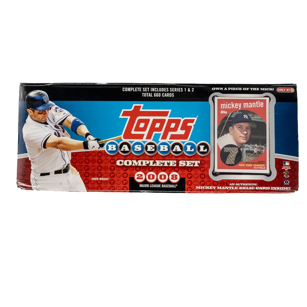 06 through 09 Topps MLB Baseball Card Complete Set - 2