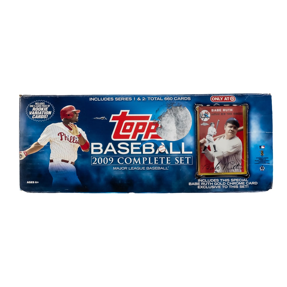 06 through 09 Topps MLB Baseball Card Complete Set - 3
