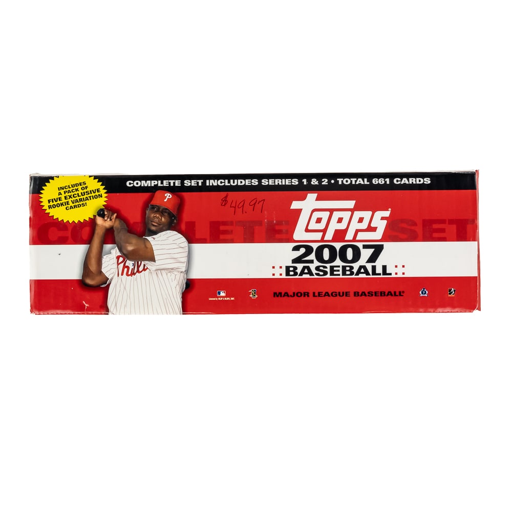 06 through 09 Topps MLB Baseball Card Complete Set - 4