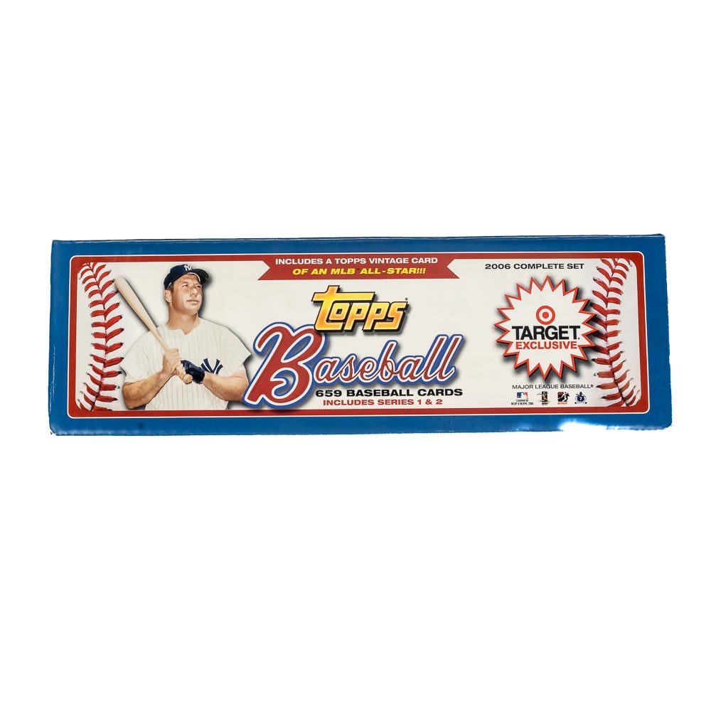 06 through 09 Topps MLB Baseball Card Complete Set - 5