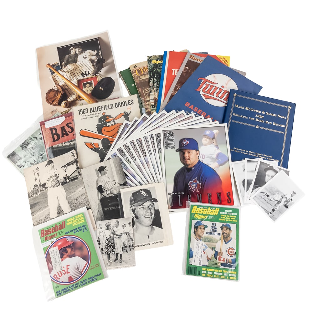 Vintage MLB Baseball Photo Publication Collection (1 of 14)