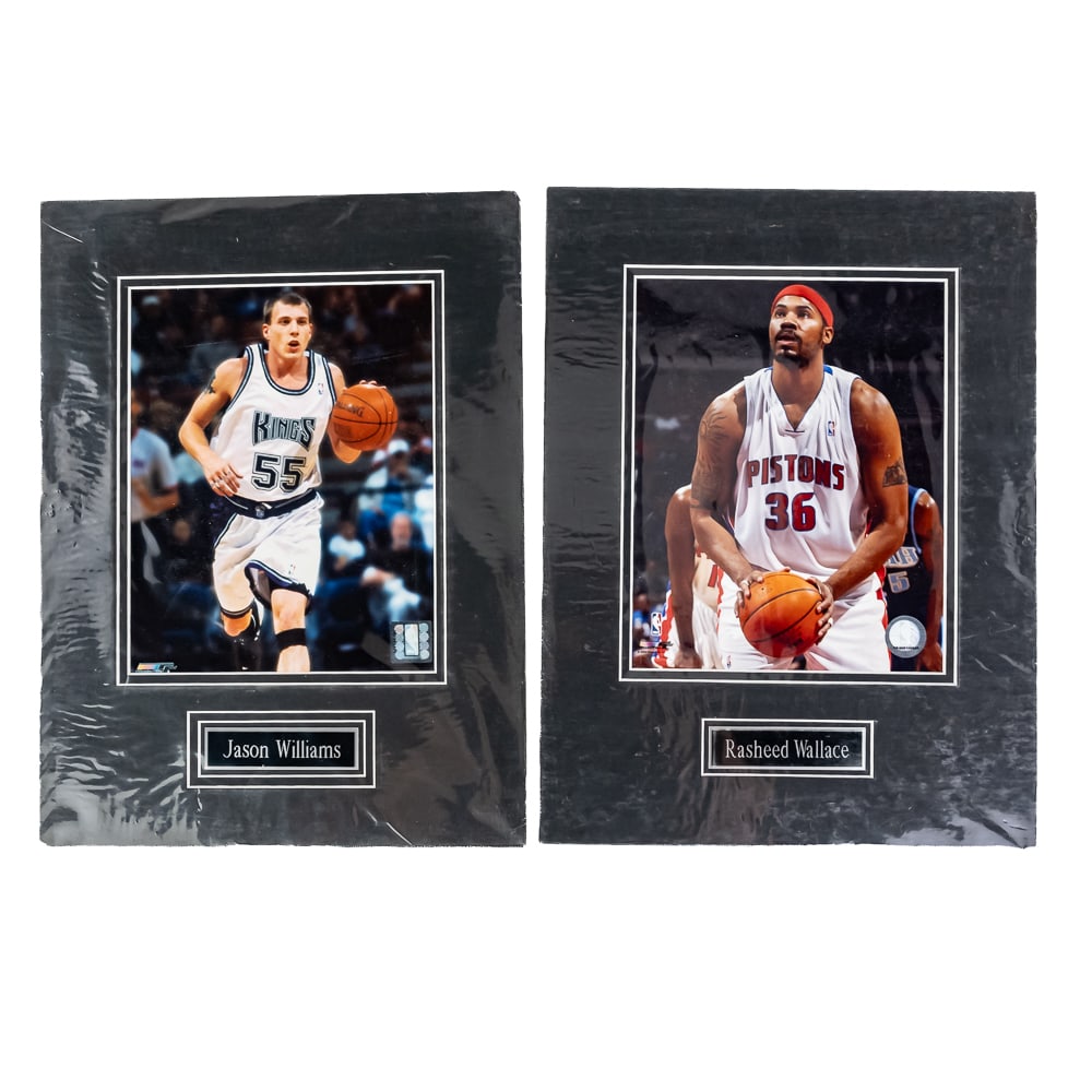 (9)Assorted NBA Licensed Matted Photographic Print - 5
