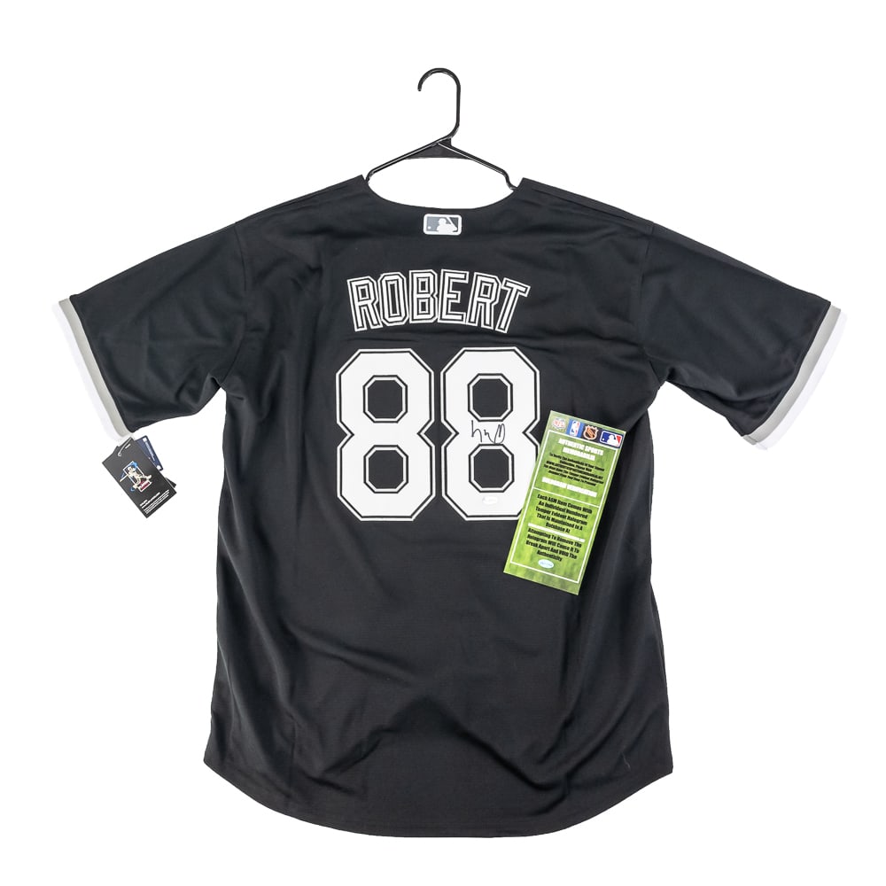 Luis Robert Autographed White Sox Jersey w COA (1 of 5)