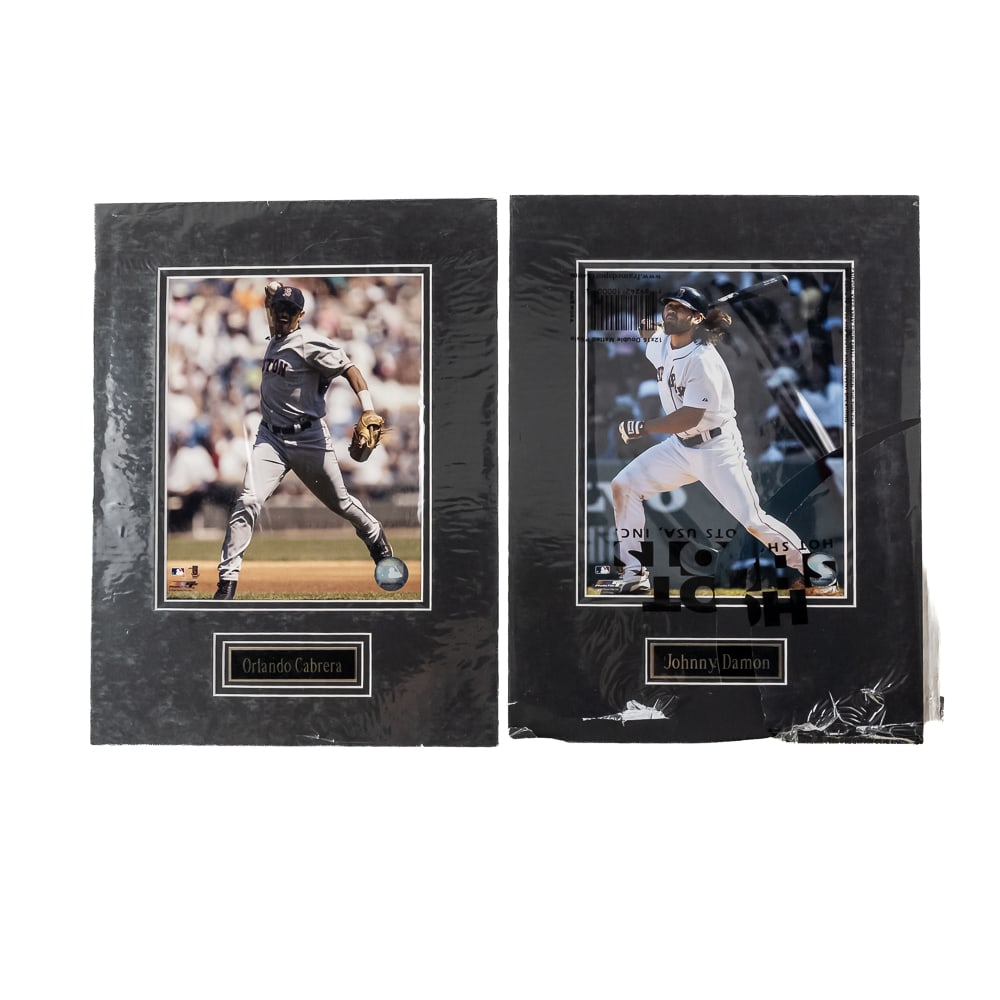 15 Assorted MLB Licensed Matted Photographic Print - 4