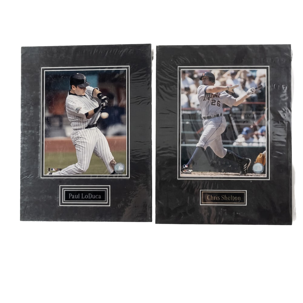15 Assorted MLB Licensed Matted Photographic Print - 6