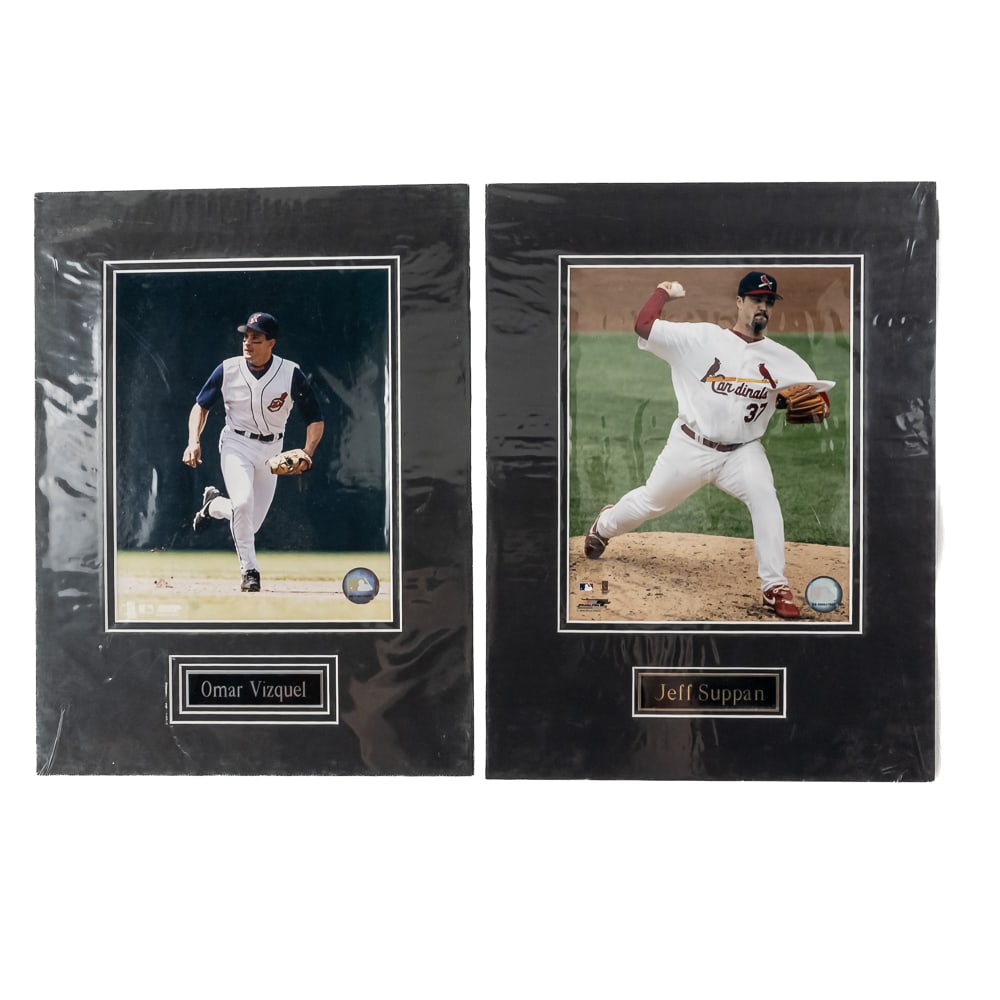 15 Assorted MLB Licensed Matted Photographic Print - 8