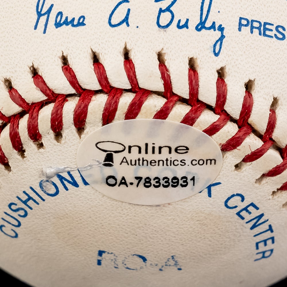 Mark McGwire Autographed AL MLB Baseball COA + - 4