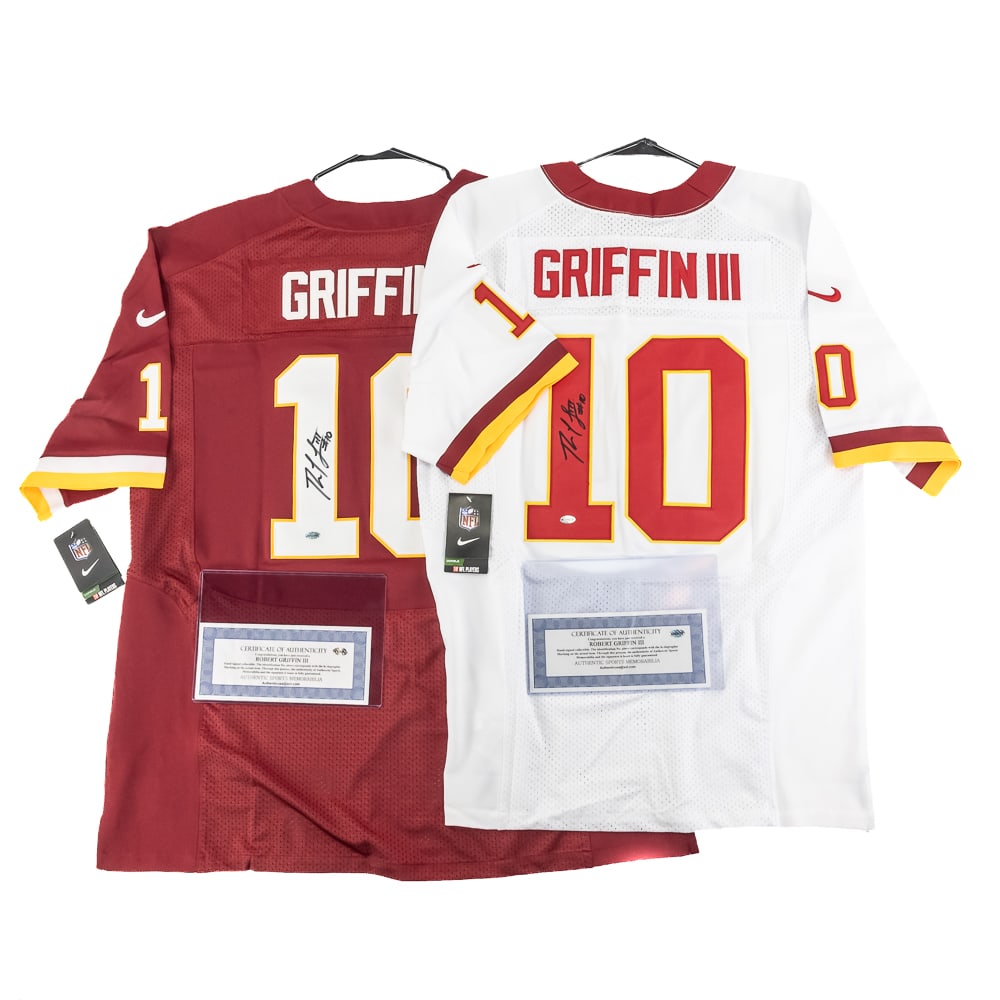 Robert Griffin III Autograph Redskins Jerseys COA (1 of 11)