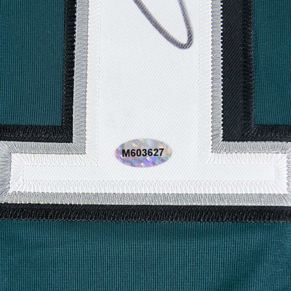 Carson Wentz Autographed Eagles Jersey w COA - 3