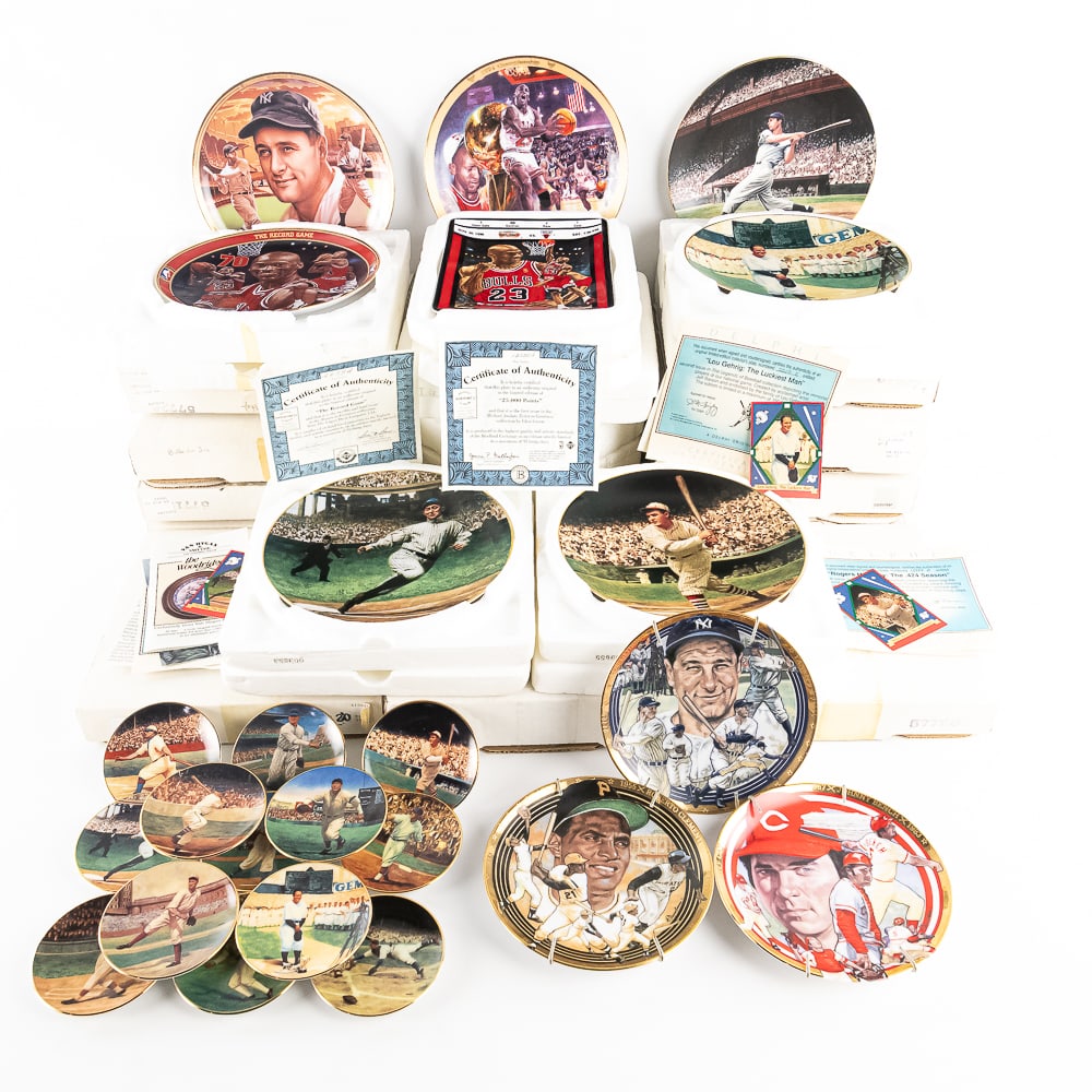 Sporting Themed Collector Plate Assortment (1 of 20)
