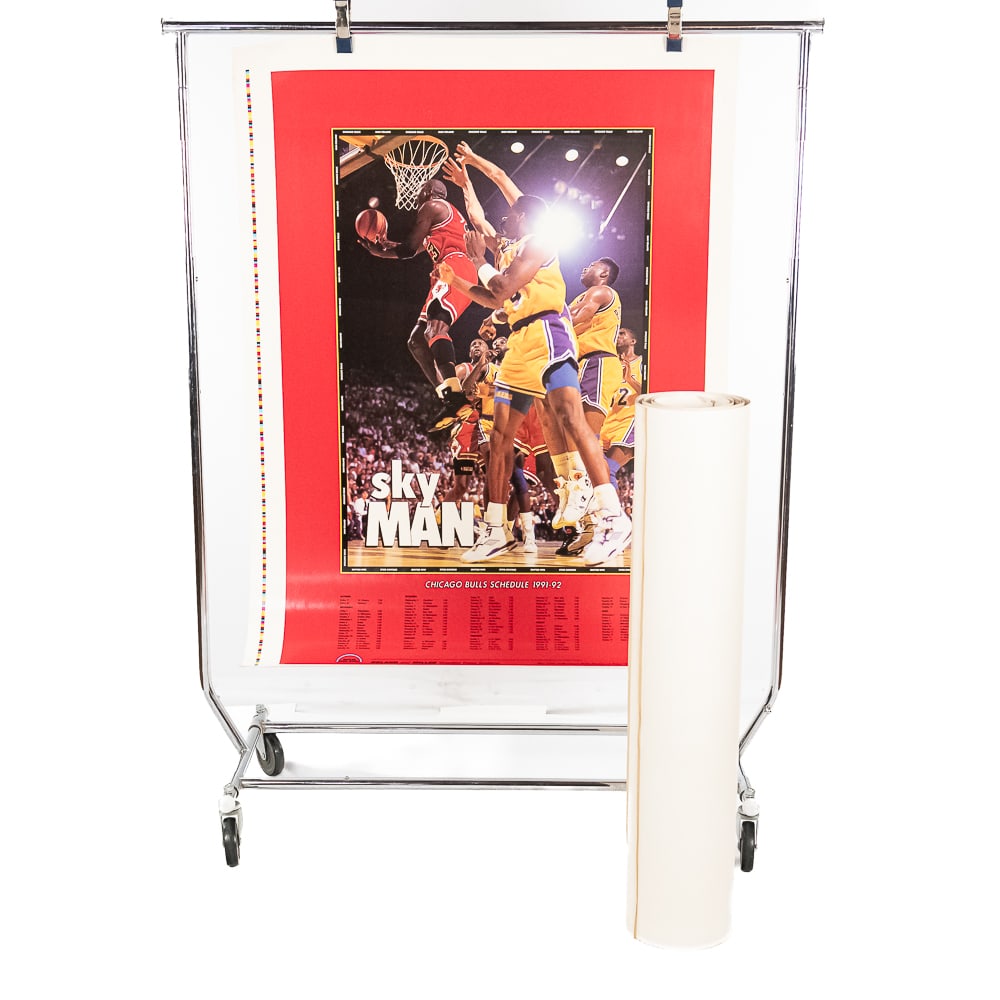 (7) '91 Chicago Bulls Jordan Schedule Wall Posters (1 of 8)
