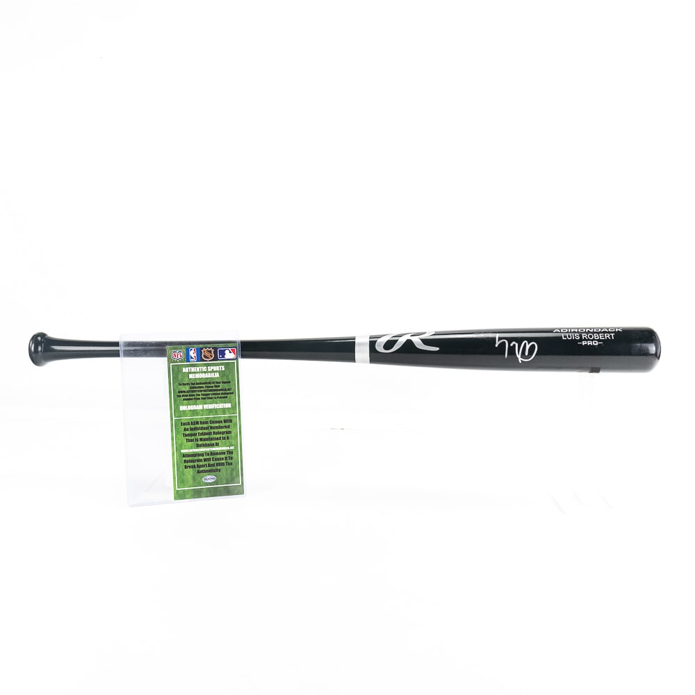 Luis Robert Autographed Rawlings Baseball Bat wCOA (1 of 6)