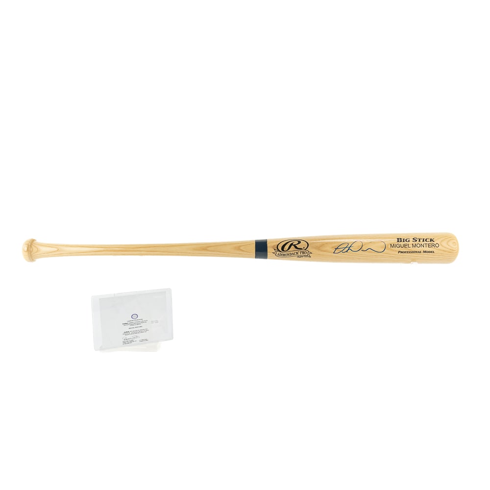 Miguel Montero Autographed Rawlings Bat w COA (1 of 5)