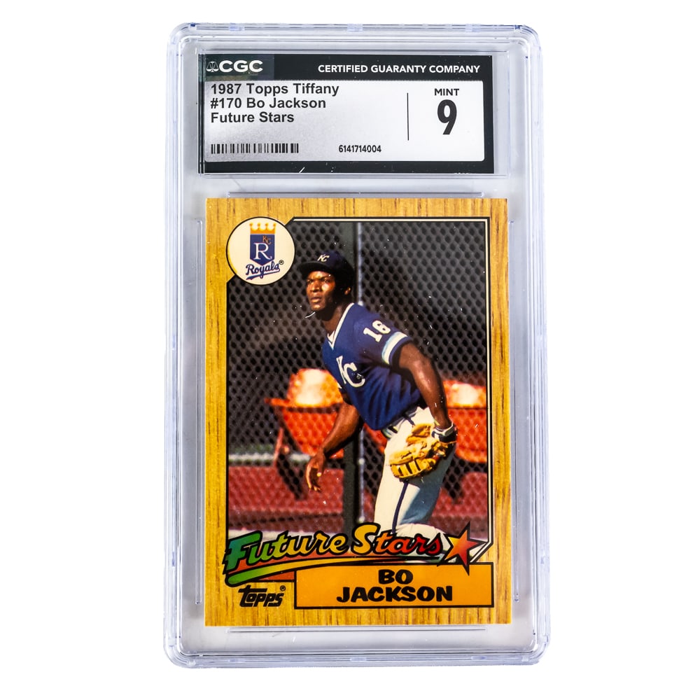 1987 Topps Tiffany #170 Bo Jackson Rookie CSC 9 (1 of 2)