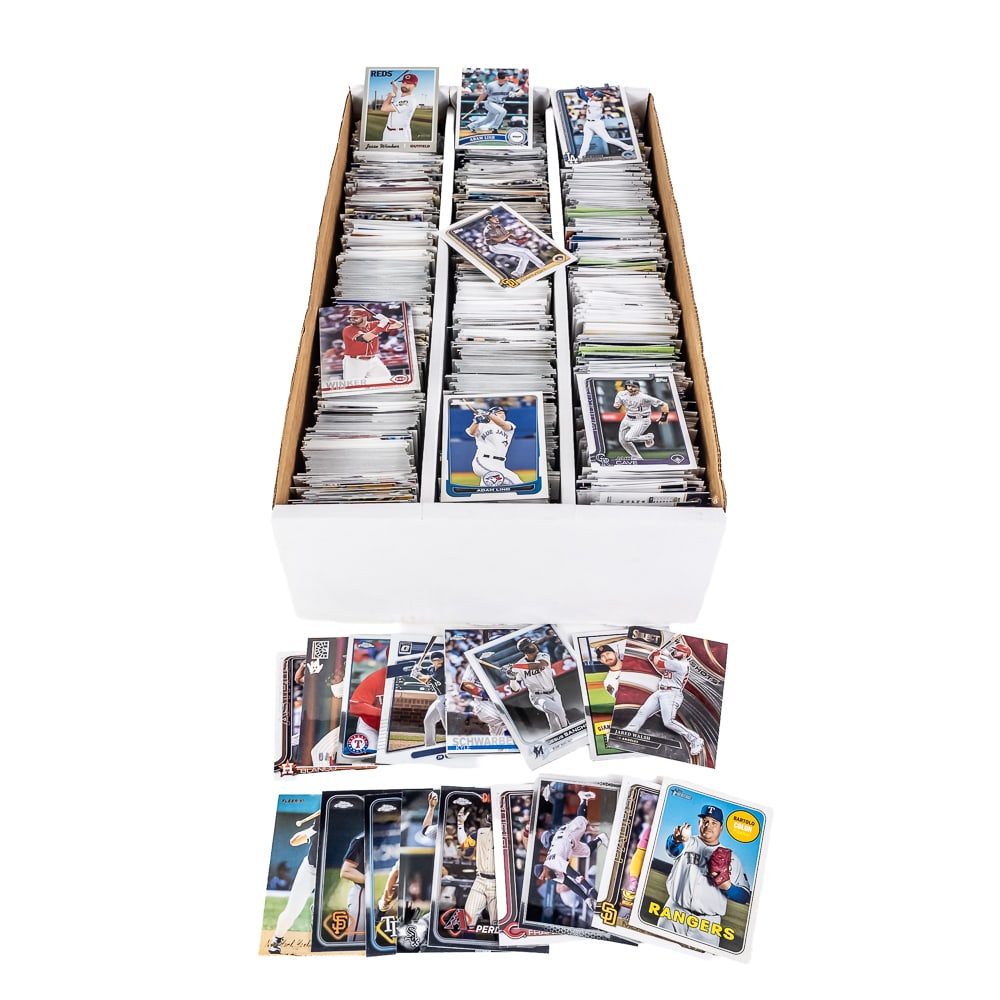 2.5K-4k MLB Baseball Card Assortment HOF + (1 of 4)