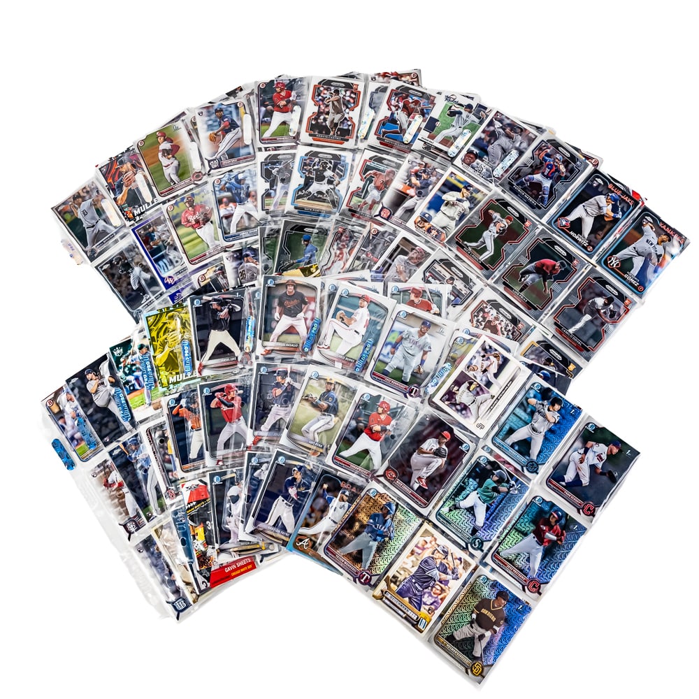 (342) Assorted MLB Rookie Sports Card Collection (1 of 11)