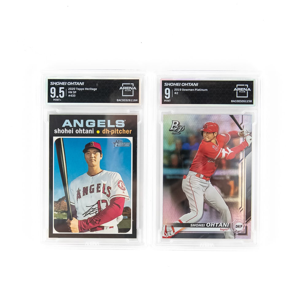 '19 Bowman Platinum & '20 Heritage Shohei Ohani (1 of 2)