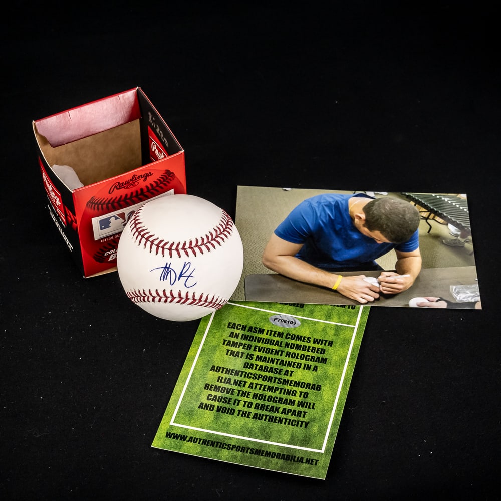 Anthony Rizzo Autographed MLB Baseball w COA (1 of 6)