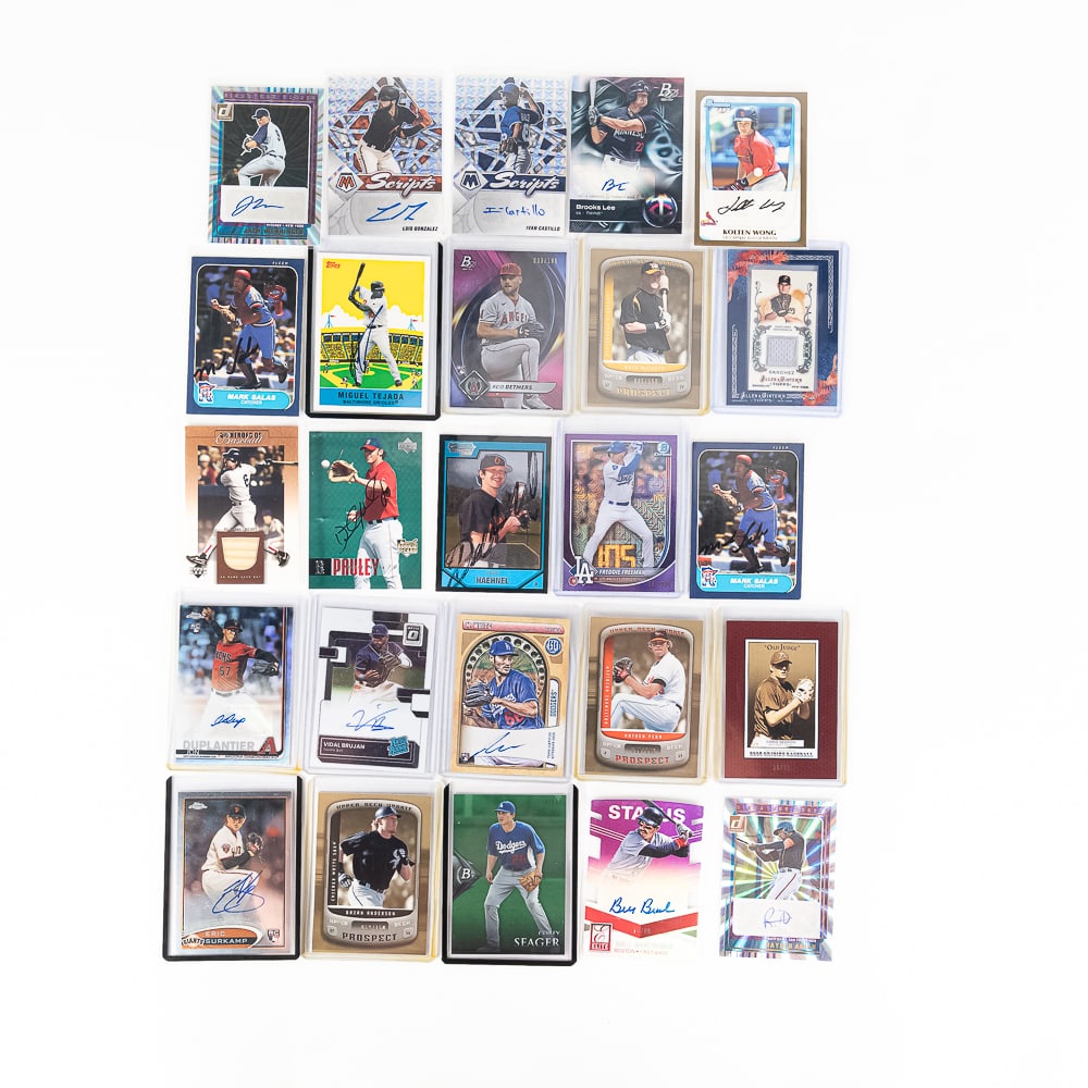 (105)Autographed, Patch Relic & Numbered MLB Cards - 6