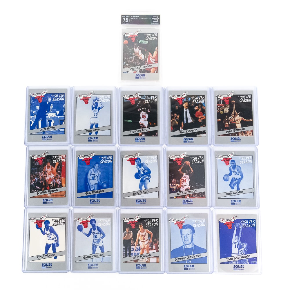 90-1991 STAR NBA EQUAL Complete 16 Card Set (1 of 13)