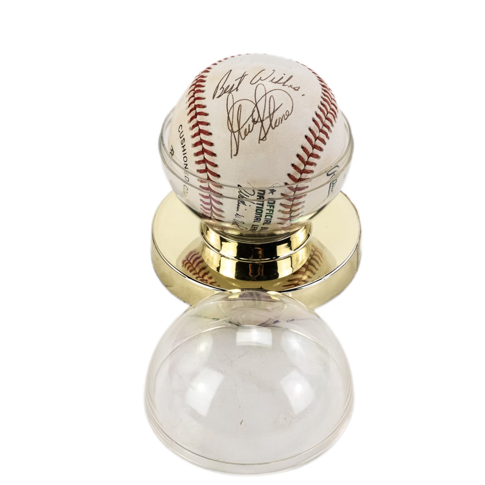 Steve Stone & White Sox Old Timer Signed Baseballs - 10