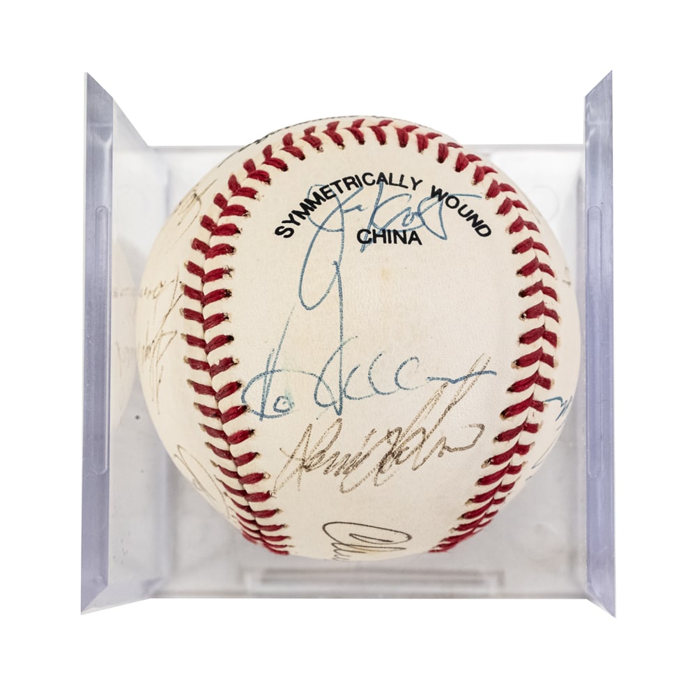 Steve Stone & White Sox Old Timer Signed Baseballs - 4