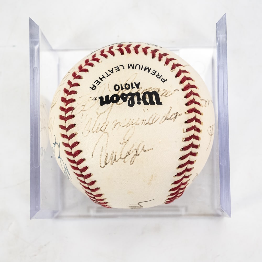 Steve Stone & White Sox Old Timer Signed Baseballs - 5