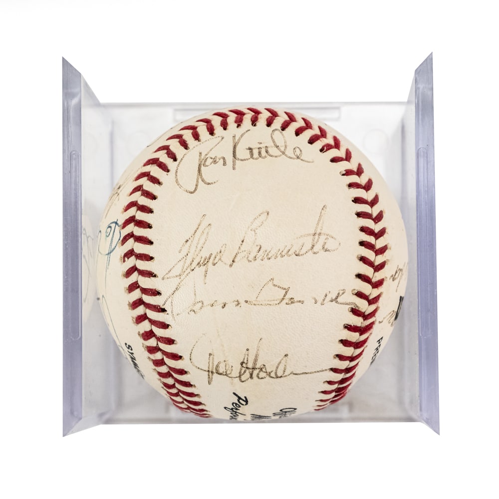 Steve Stone & White Sox Old Timer Signed Baseballs - 7